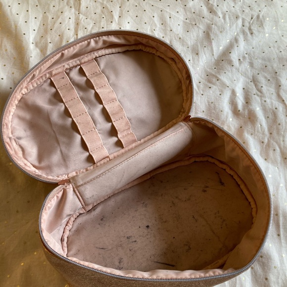 Sephora starlit rose gold glitter traincase - Picture 4 of 7